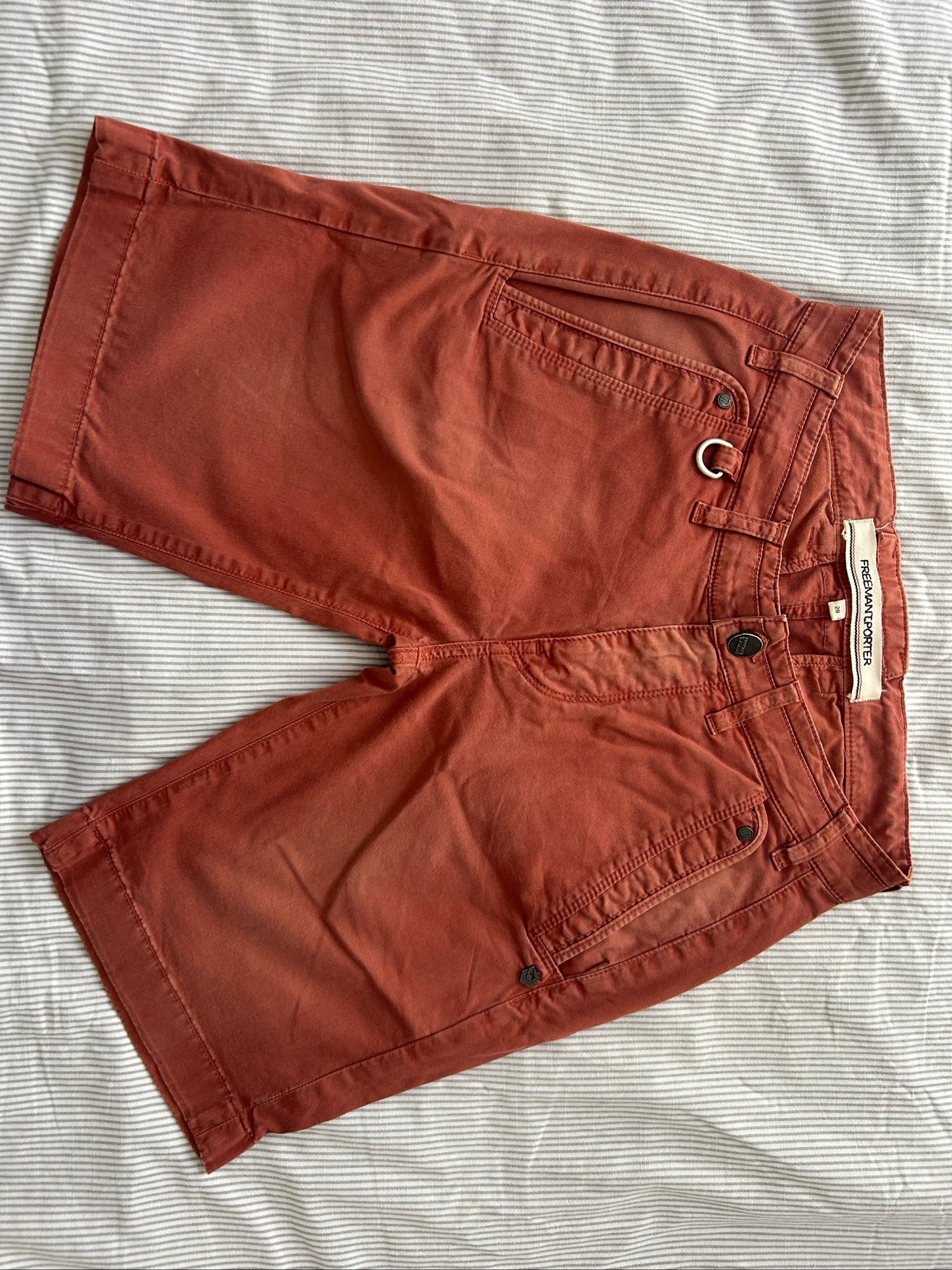 Short Freeman T. Porter terracotta - Taille 28 (S/M)